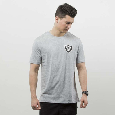 Koszulka Majestic Athletic Tovey Mid Longline Logo Carrier Tee Oakland Riders grey MOR2711E2