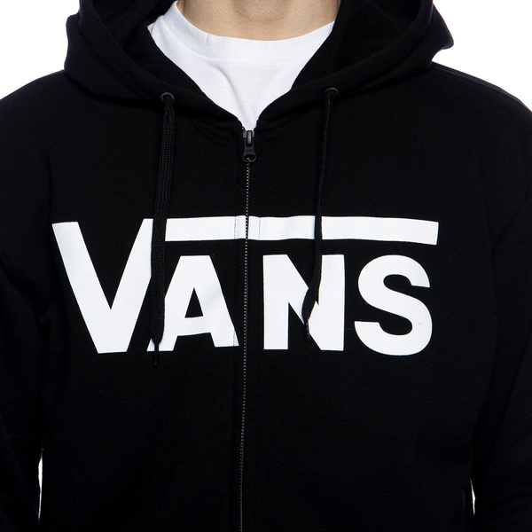 Bluza Vans Classic Zip Hoodie black / white