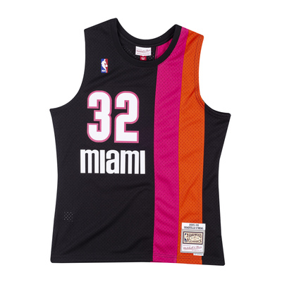 Mitchell & Ness Miami Heat #32 Shaquille O'Neal black Swingman Jersey 