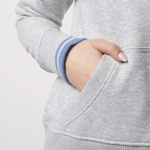 Bluza damska Kappa Chloe Hoody grey melange 303903-18M