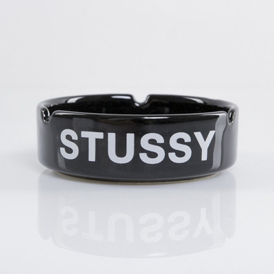 Massdnm ashtray Leaf Logo  013 White