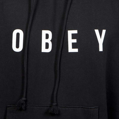 Obey Hoodie Anyway Dusty black