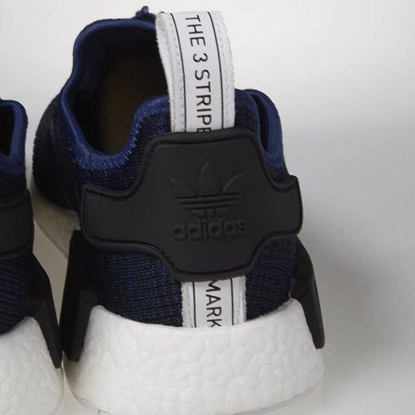 Sneakers buty Adidas Originals NMD_R1 mystery blue / core black / collegiate navy BY2775
