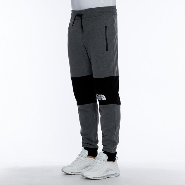 Spodnie dresowe The North Face Himalayan Pant medium grey heather/black