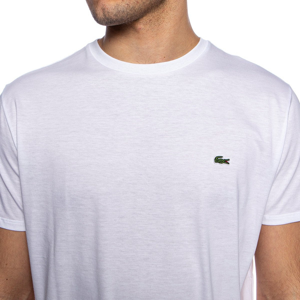Koszulka Lacoste Men's Crew Neck Pima Cotton T-Shirt biała