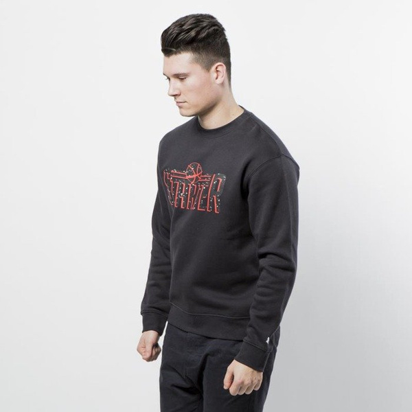 Starter bluza crewneck Trickskool black