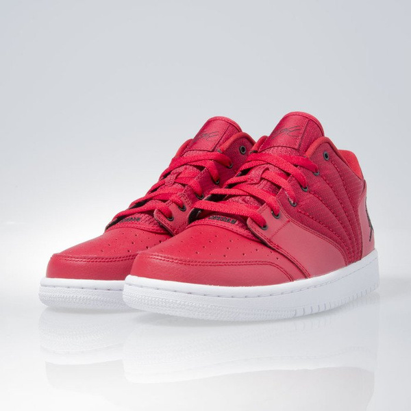 Sneakers buty Air Jordan 1 Flight 4 Low gym red / black-white (833805-601)