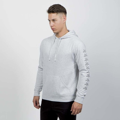Thrasher x Independent Pentagram Cross Pullover Hooded grey heather