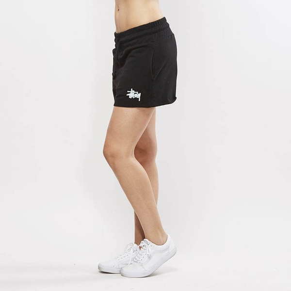 Szorty Stussy Puff Stock Gym Shorts black WMNS