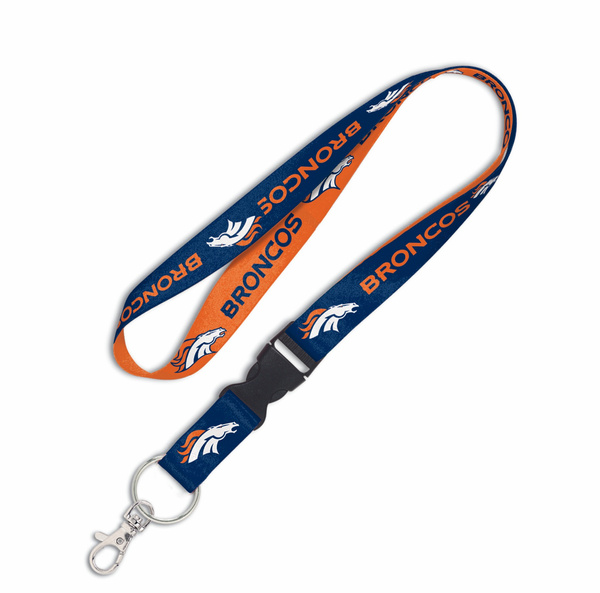 WinCraft NFL Lanyard w/detachable buckle 1" Denver Broncos
