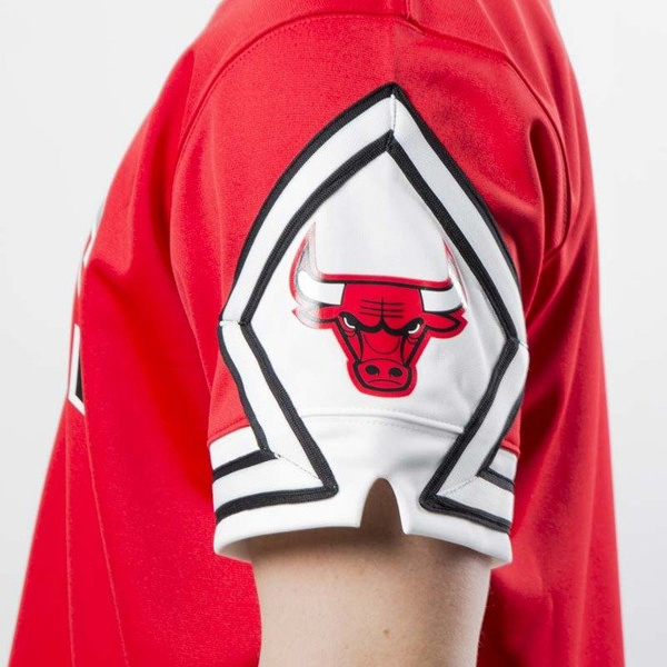 Koszulka Mitchell & Ness Chicago Bulls T-shirt red - Authentic Shooting Shirt