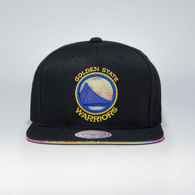 Czapka Mitchell & Ness snapback Golden State Warriors black Dark Hologram II
