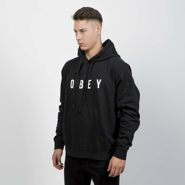 Bluza Hoodie Obey Anyway Dusty black