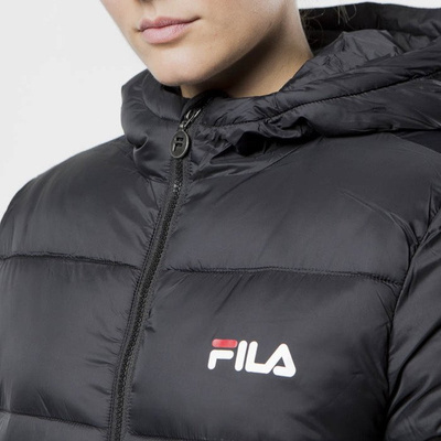 Fila Damska Kurtka Zimowa Zia Long Puff Jacket black