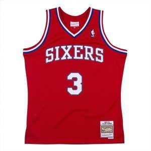 Mitchell & Ness Philadelphia 76ers #3 Allen Iverson red Swingman Jersey (19066)
