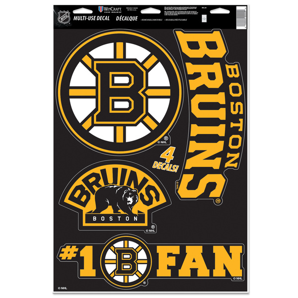 Naklejka WinCraft NHL Multi-Use Decal 11x17 Boston Bruins