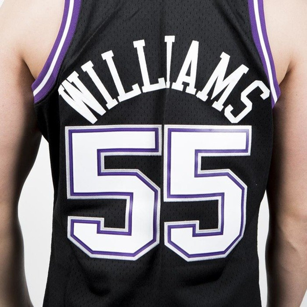 Koszulka Mitchell & Ness Sacramento Kings #55 Jason Williams black/purple Swingman Jersey