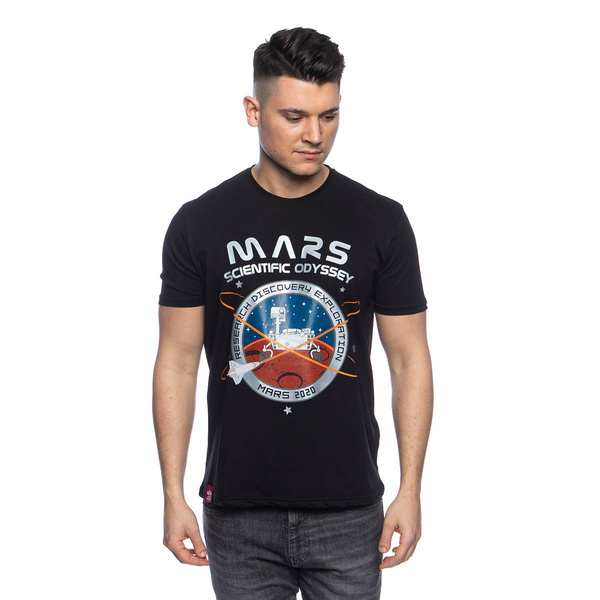 Koszulka Alpha Industries Mission To Mars T-shirt black
