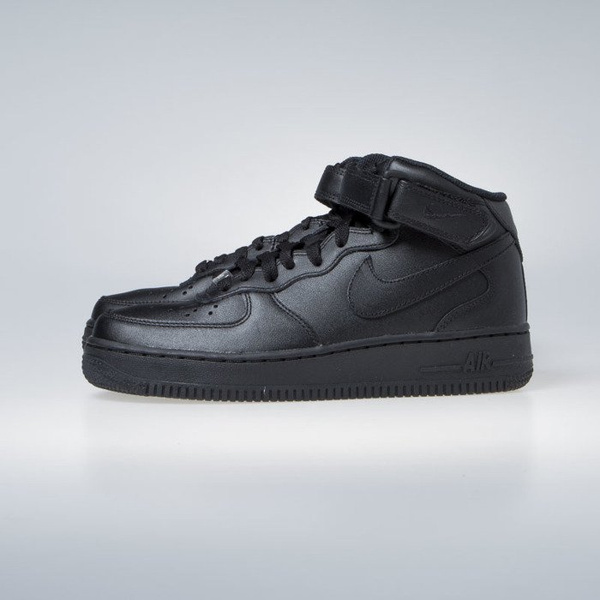 Sneakers buty Nike Air Force 1 '07 Mid black WMNS (366731-001)
