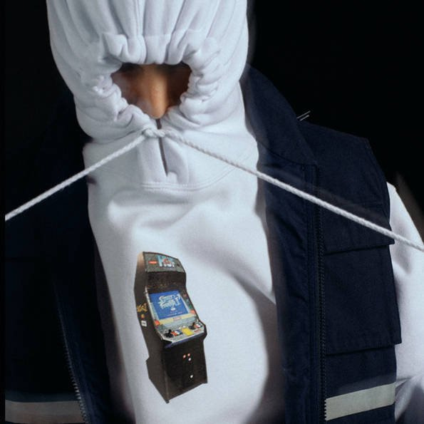 Bluza HUF x Street Fighter Arcade P/O Hoodie biała