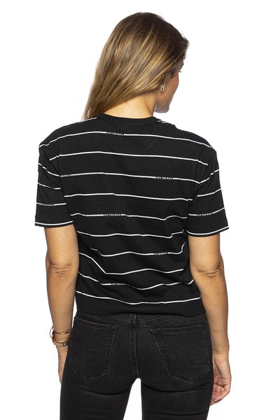 Koszulka damska Vans WM Otw Stripe Top Tee czarna