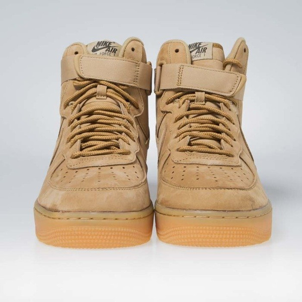 Sneakers buty Nike Air Force 1 High '07 LV8 WB flax/flax-outdoor green (882096-200)