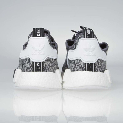 Sneakers buty Adidas Originals WMNS NMD_R1 utility black / footwear white / medium grey BY3035