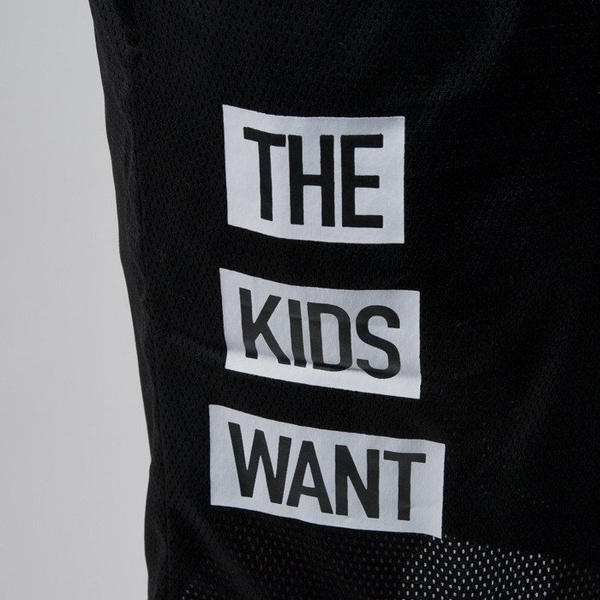 Cayler & Sons Black Label szorty Kids Want Mesh black / white (BL-CAY-SS15-AP-26-01)