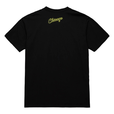 Koszulka Mitchell & Ness HW Neon Pop Player SS Tee Vintage Logo Dennis Rodman black