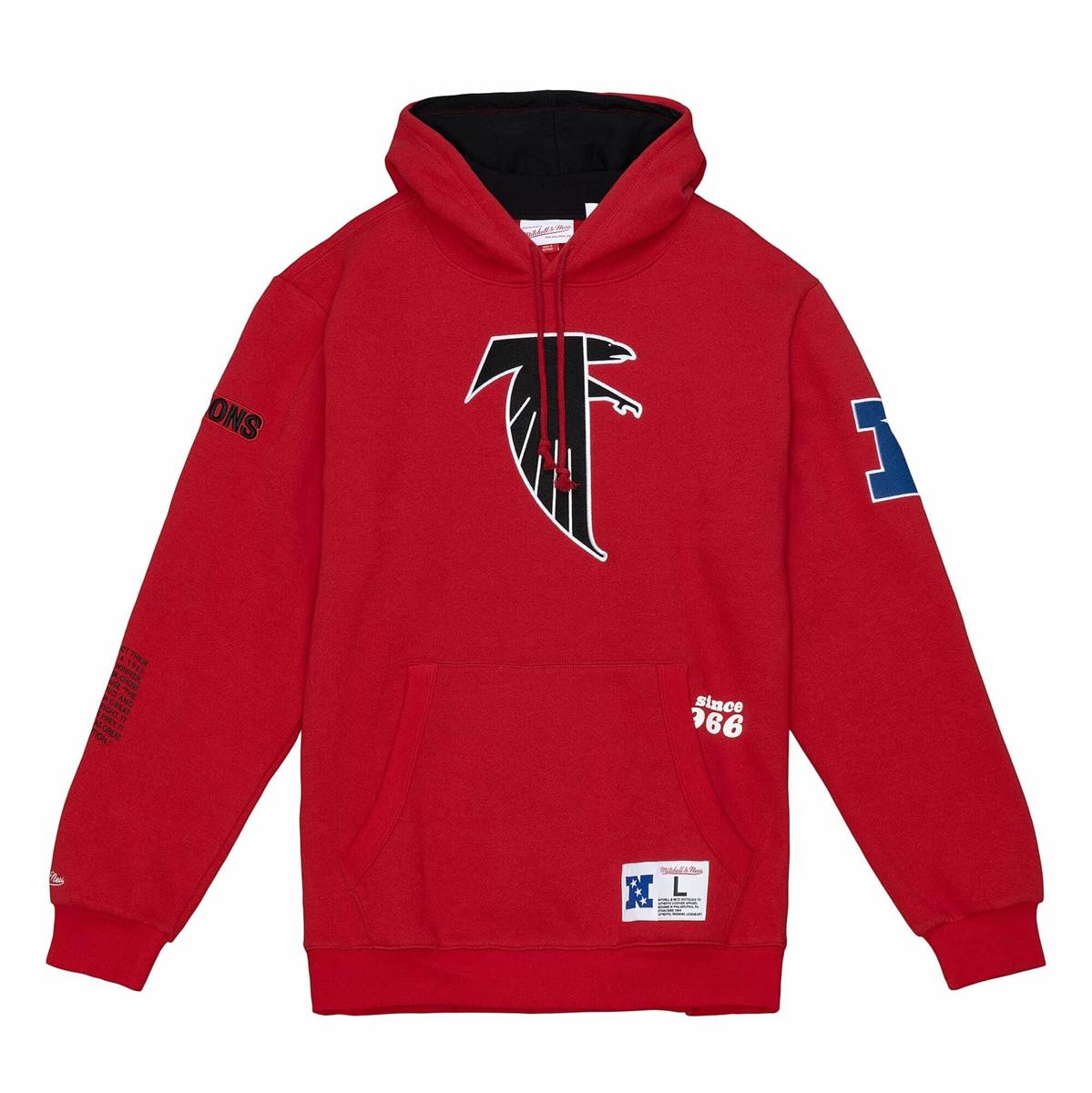 Bluza Mitchell & Ness Atlanta Falcons Team Origins Fleece Hoody