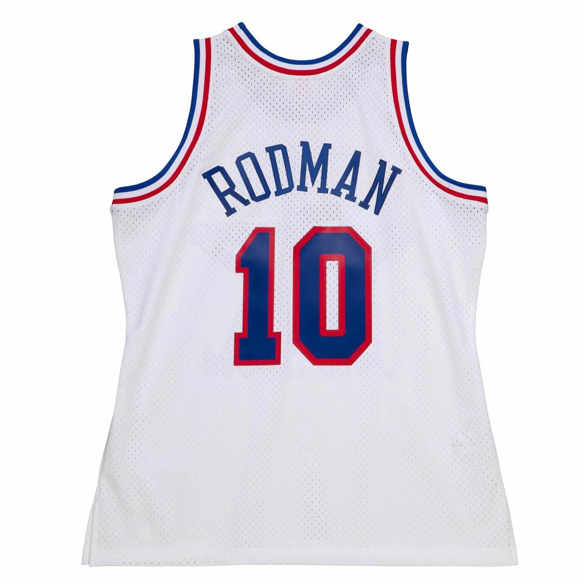  Mitchell and Ness Rodman Royal Pistons #10 Swingman