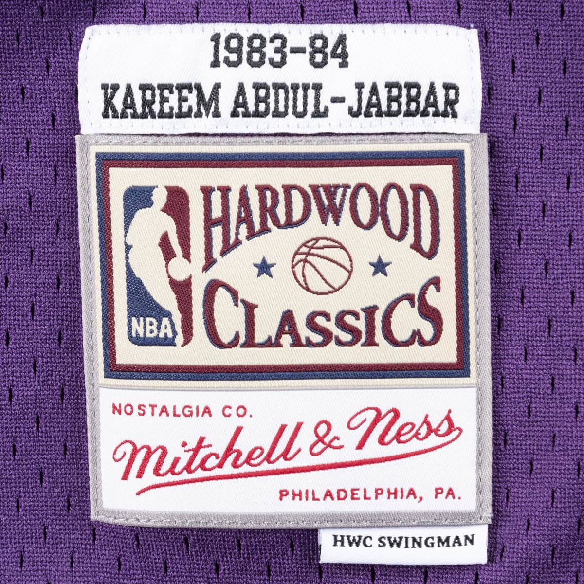 Mitchell & Ness, Shirts, Authentic 979198 Mitchell Ness Kareem  Abduljabbar 33 Lakers Jersey Og