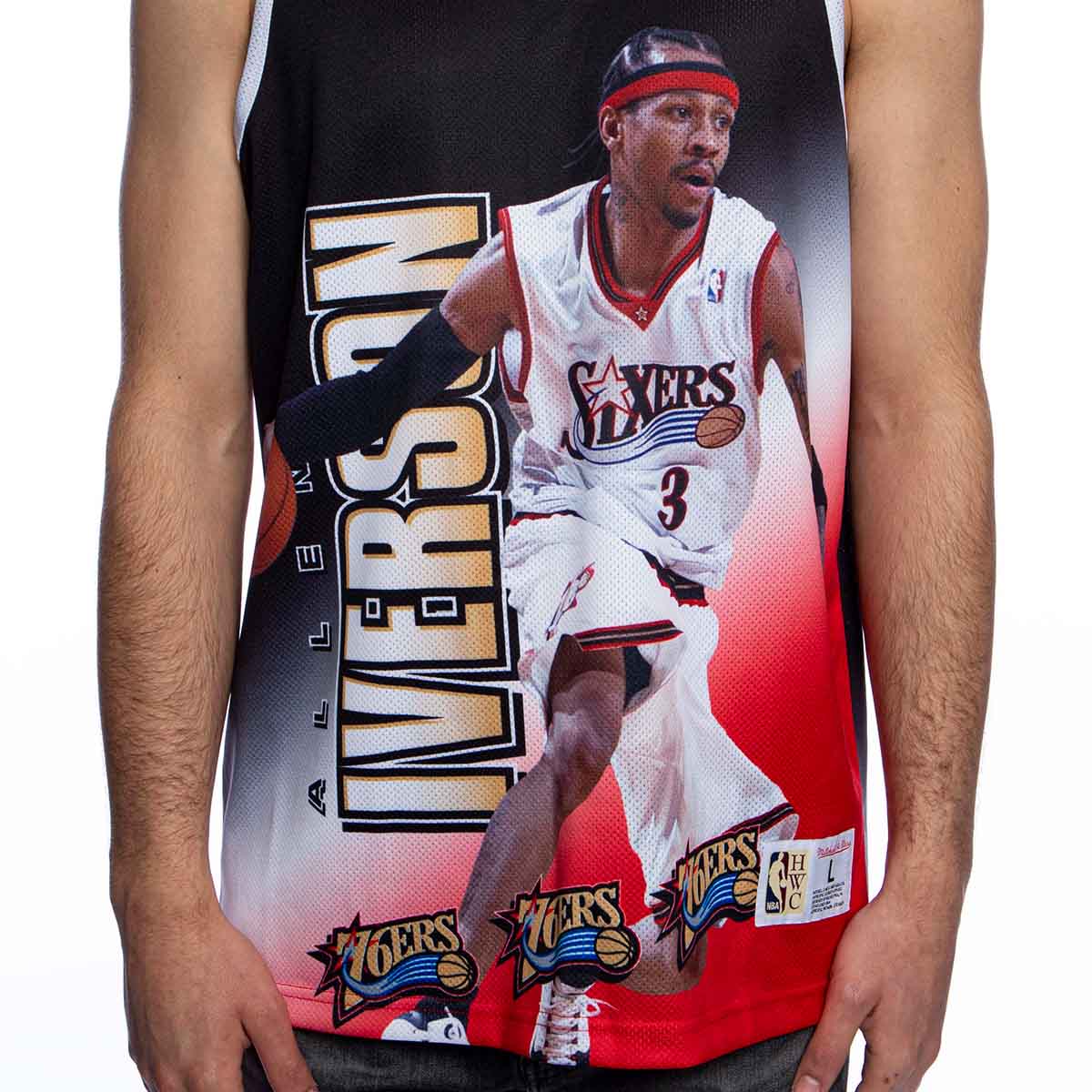 Mitchell & Ness Slam Iverson Jersey