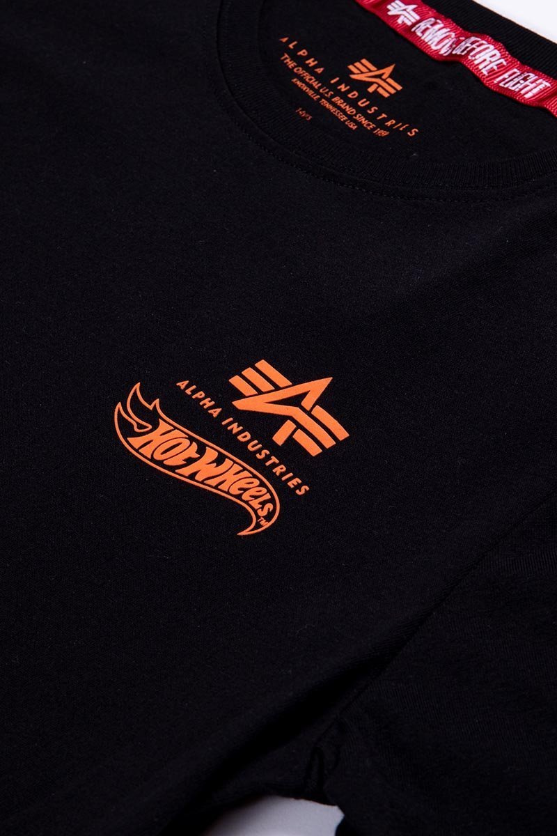 Koszulka dziecięca Alpha Industries x Hot Wheels Flame T Kids/Teens Tee