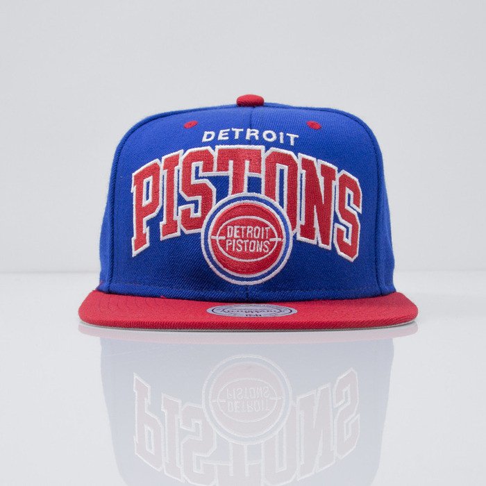 Mitchell & Ness - NBA Blue Snapback Cap - Detroit Pistons Jumbotron HWC Teal Snapback @ Hatstore