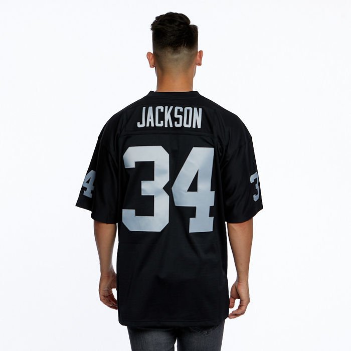 Mitchell & Ness x NFL Raiders Bo Jackson Black T-Shirt