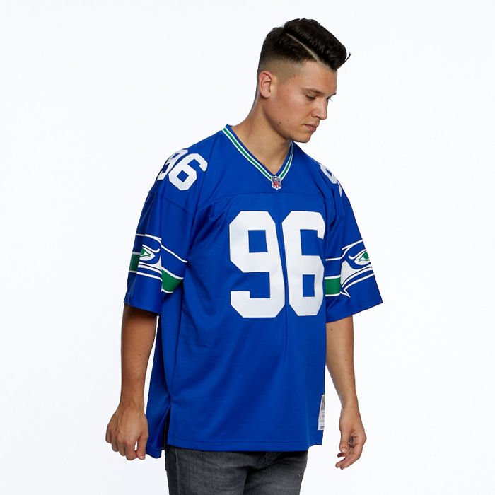 Mitchell & Ness x NFL Seahawks Largent Blue T-Shirt