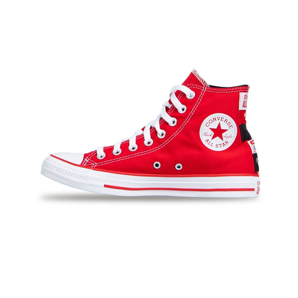 Converse Chuck Taylor All Star -Hi- Red Sucrey | Converse Red Glitter ...