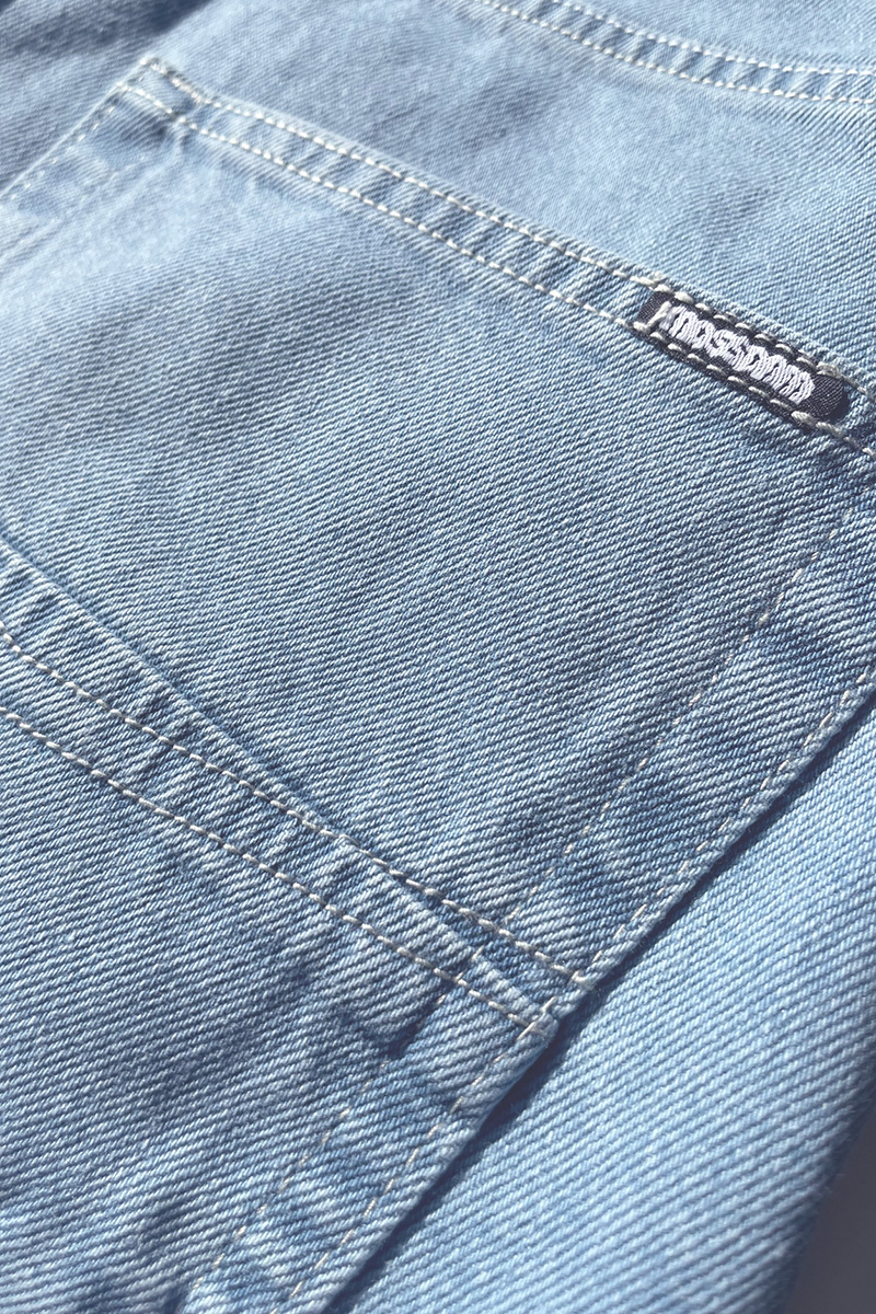 Spodnie Mass Denim Base Jeans Regular Fit niebieskie ▷ Bludshop