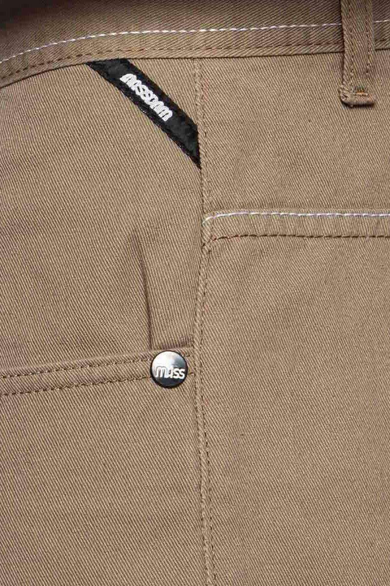 Szorty Mass Denim Slang Shorts baggy fit beżowe sklep online